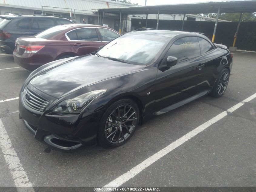 2014 INFINITI Q60 CONVERTIBLE IPL JN1CV6FE2EM900177