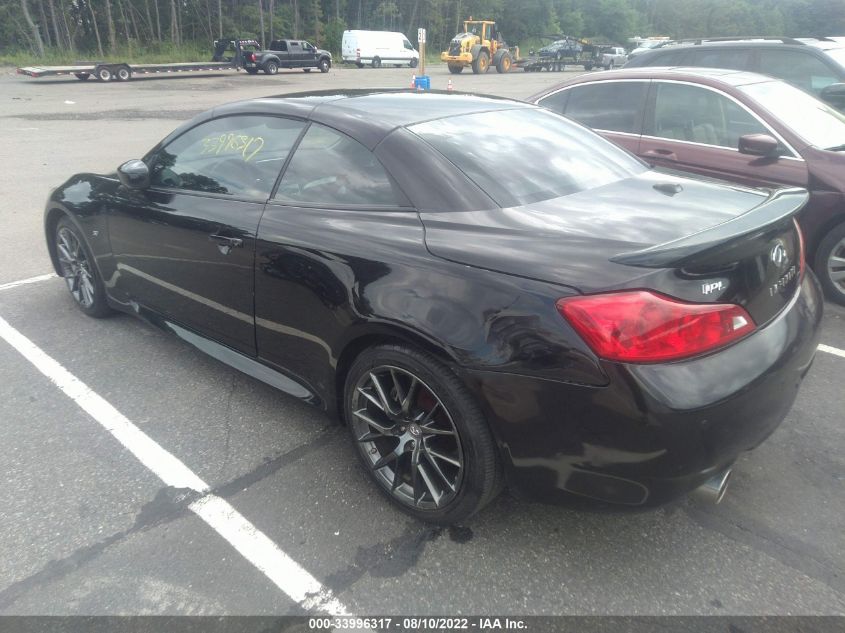 2014 INFINITI Q60 CONVERTIBLE IPL JN1CV6FE2EM900177