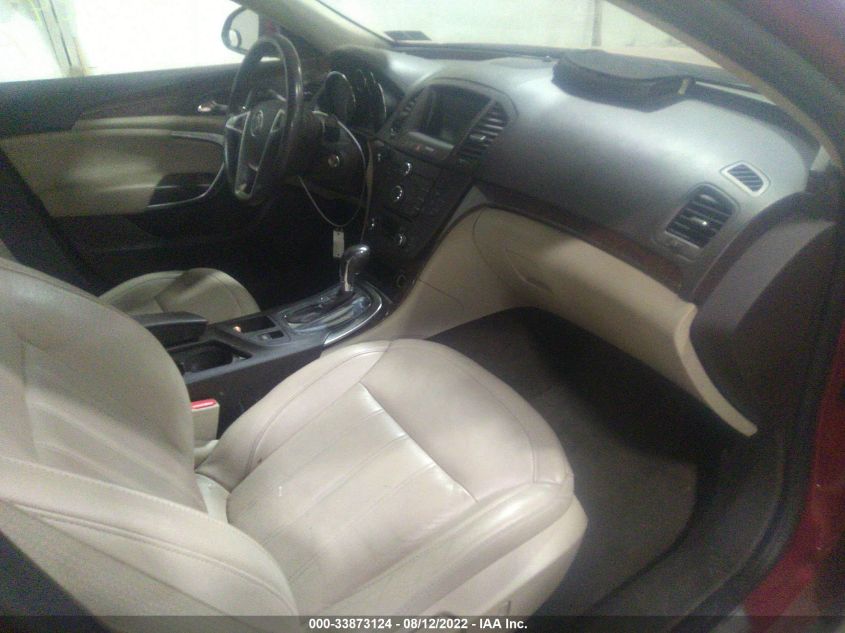 2013 BUICK REGAL BASE 2G4GR5ER9D9162175
