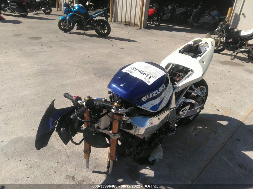 2001 SUZUKI GSX-R1000 JS1GT74A712101909