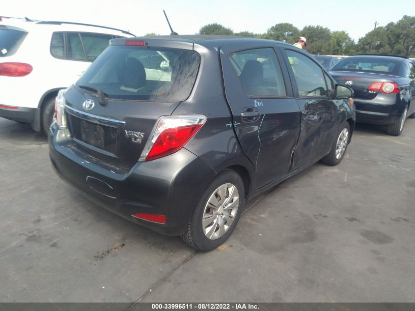 2014 TOYOTA YARIS L/SE/LE JTDKTUD39ED577685
