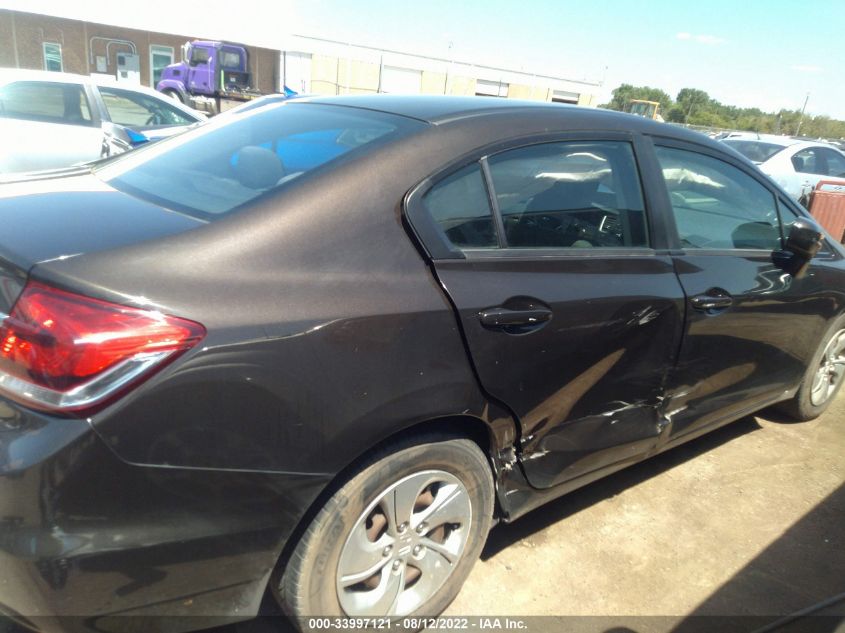 2014 HONDA CIVIC SEDAN LX 2HGFB2F59EH530166
