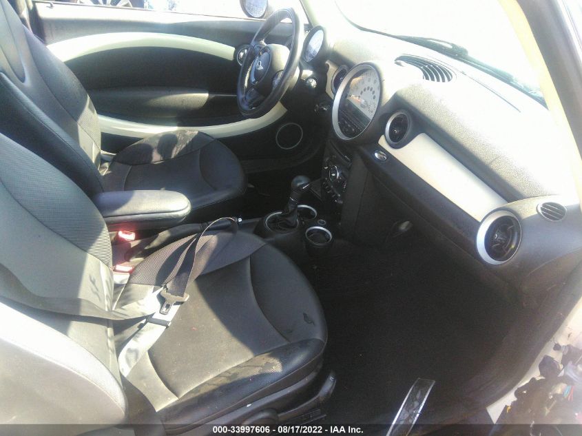 2013 MINI COOPER HARDTOP WMWSU3C52DT684539