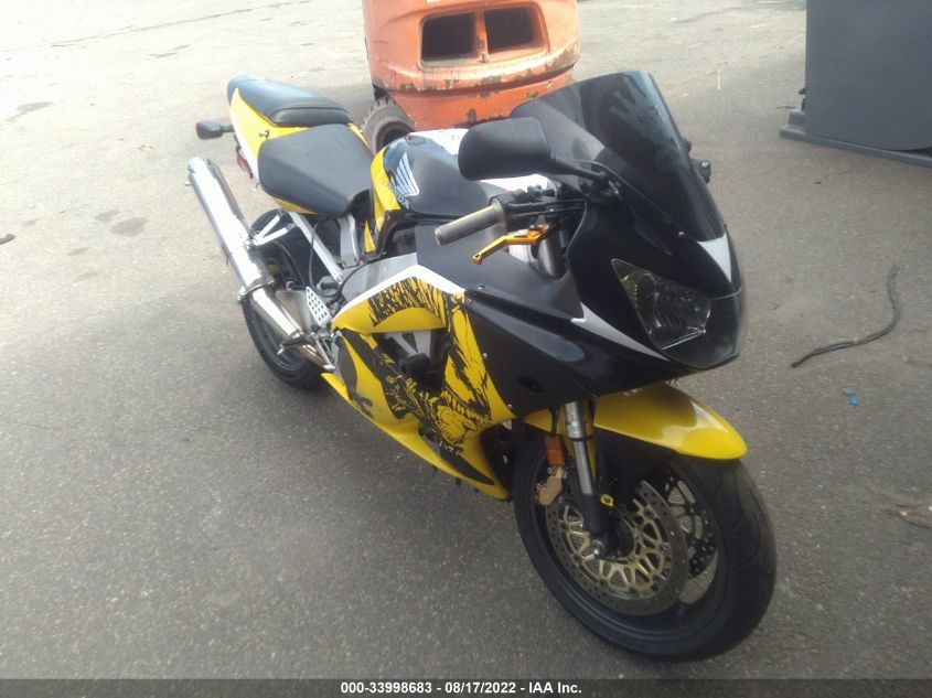 2001 HONDA CBR900 RR JH2SC44051M102719