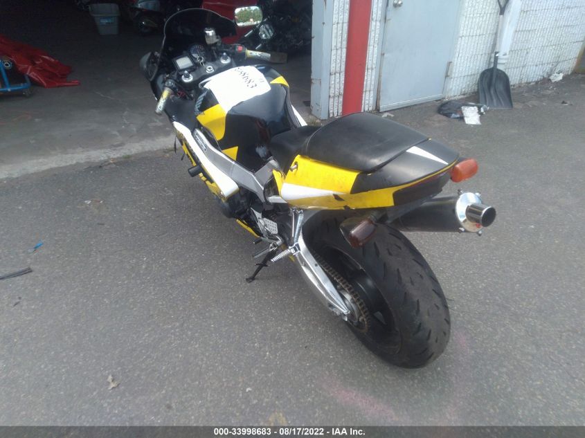 2001 HONDA CBR900 RR JH2SC44051M102719