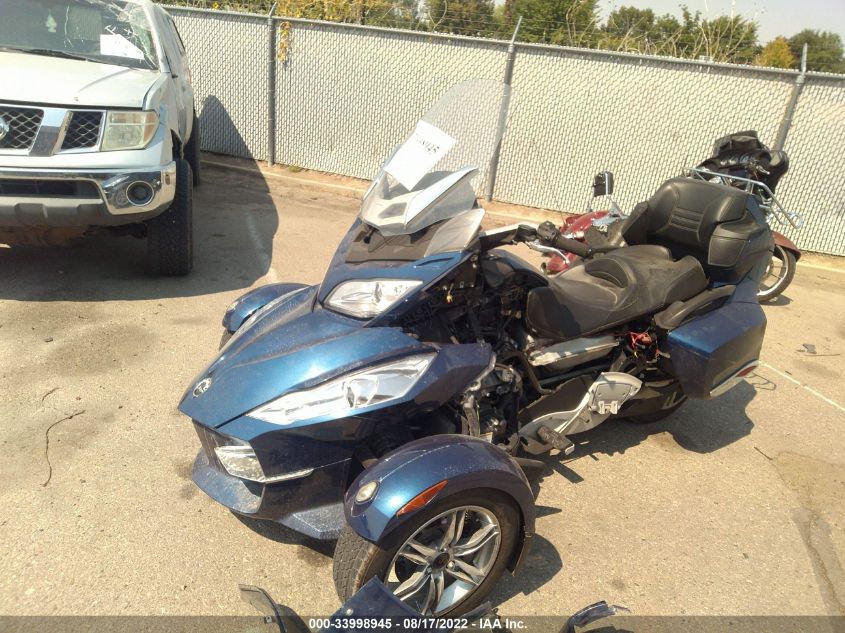 2011 CAN-AM SPYDER ROADSTER RT 2BXJBKC18BV001508