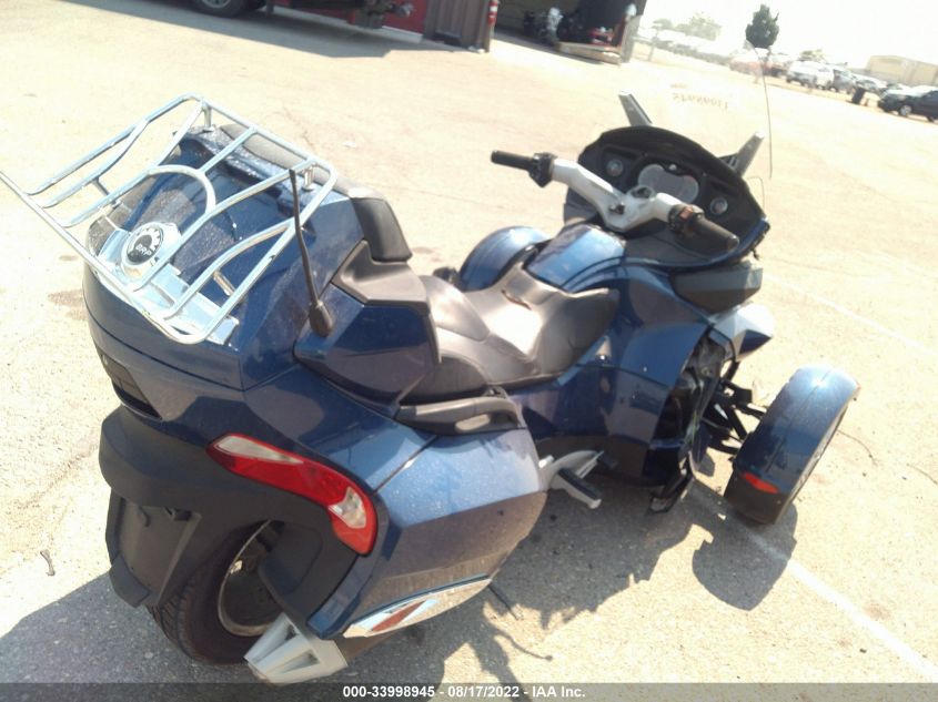 2011 CAN-AM SPYDER ROADSTER RT 2BXJBKC18BV001508