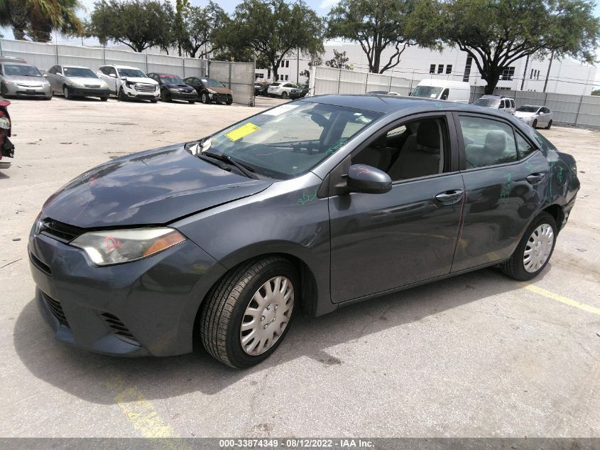 2015 TOYOTA COROLLA LE 5YFBURHE9FP284454