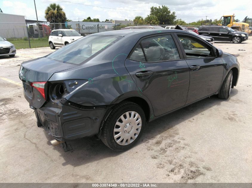 2015 TOYOTA COROLLA LE 5YFBURHE9FP284454