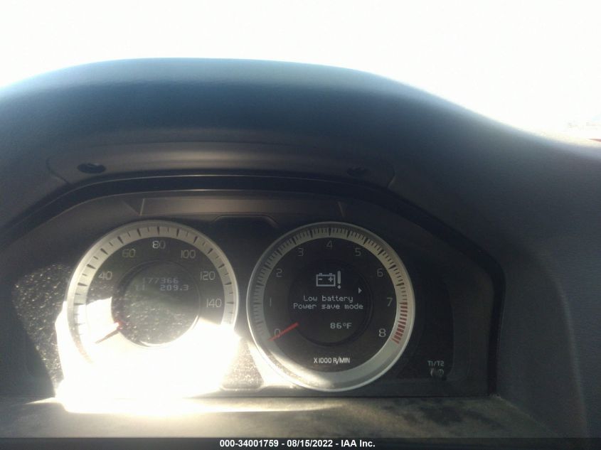 2013 VOLVO S60 T5 YV1612FS1D1214212