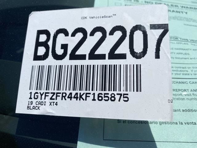 2019 CADILLAC XT4 AWD SPORT 1GYFZFR44KF165875