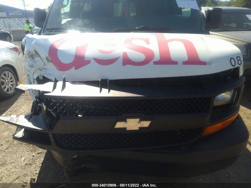 2015 CHEVROLET EXPRESS CARGO VAN 1GCWGFCF2F1187432