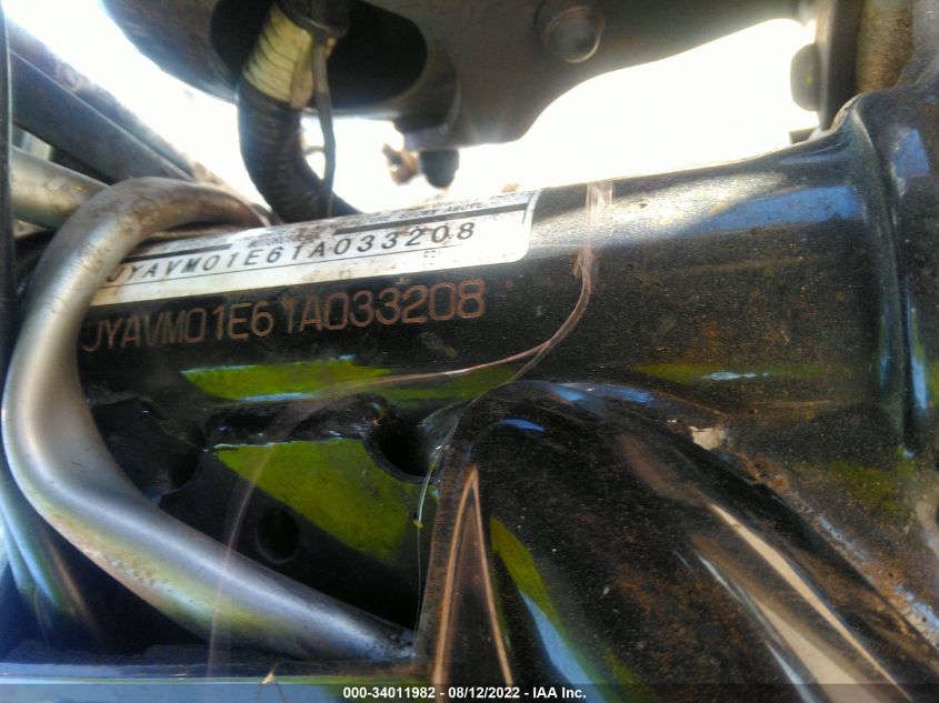 2001 YAMAHA XVS65 A JYAVM01E61A033208