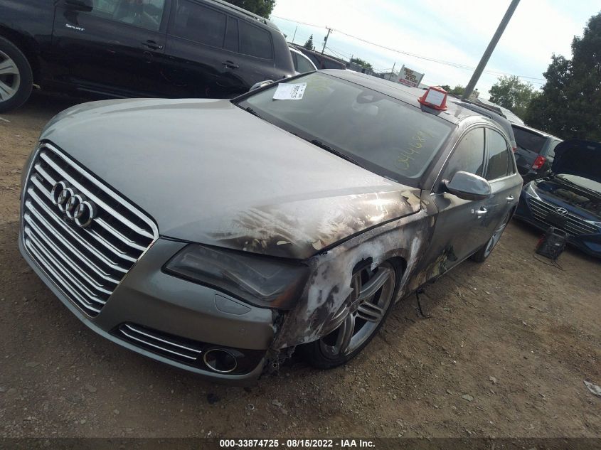 2013 AUDI A8 L 4.0L WAUR2AFD0DN008610