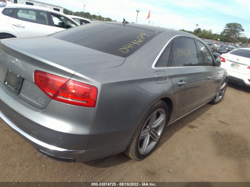2013 AUDI A8 L 4.0L WAUR2AFD0DN008610