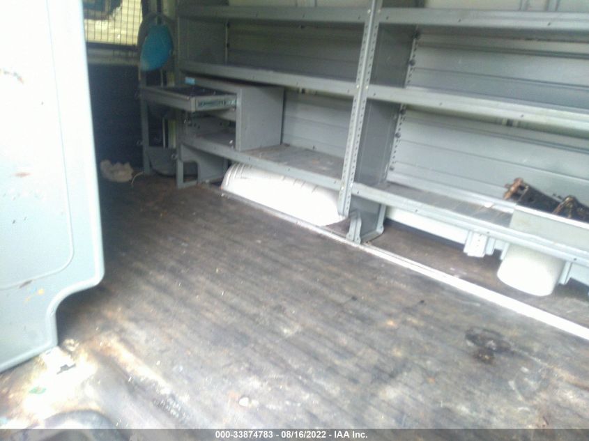 2015 CHEVROLET EXPRESS CARGO VAN 1GCWGFCF1F1144765