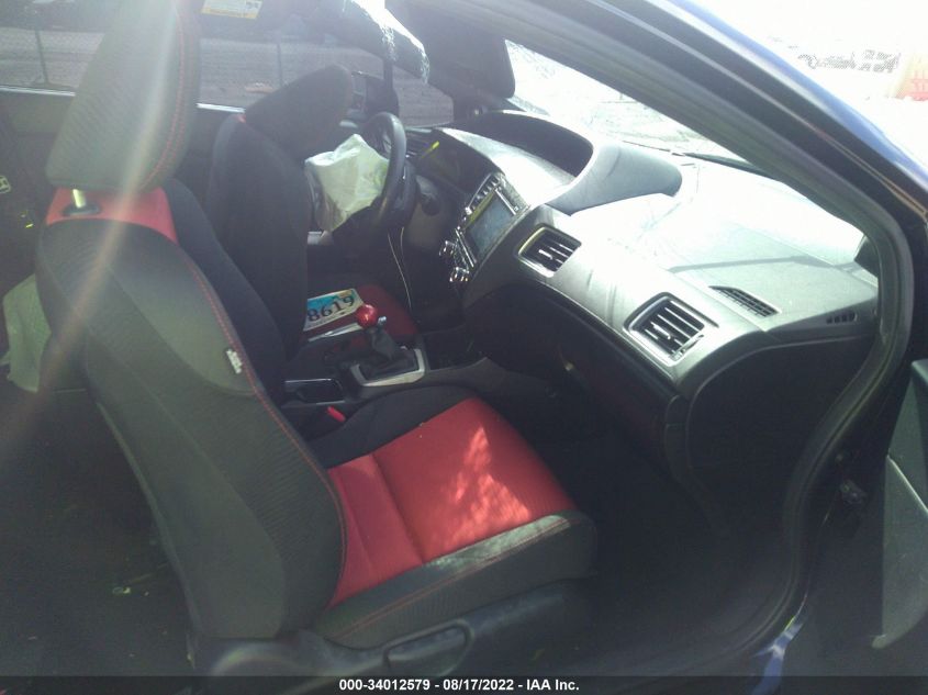 2015 HONDA CIVIC COUPE SI 2HGFG4A58FH701866