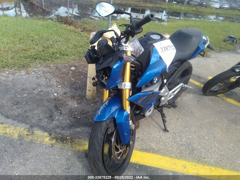 2018 BMW G310 R WB30G1105JR853480