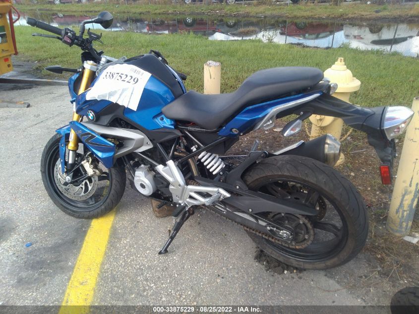2018 BMW G310 R WB30G1105JR853480