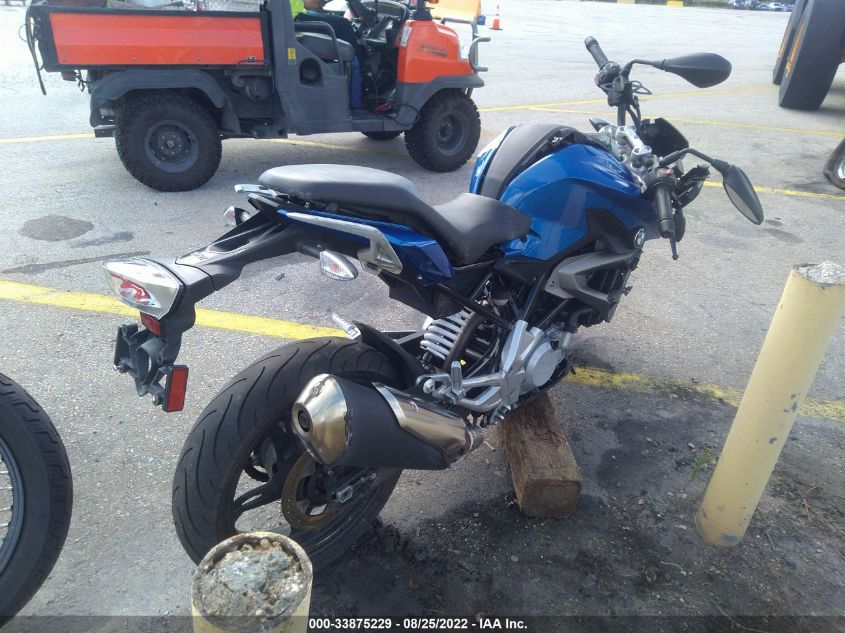 2018 BMW G310 R WB30G1105JR853480