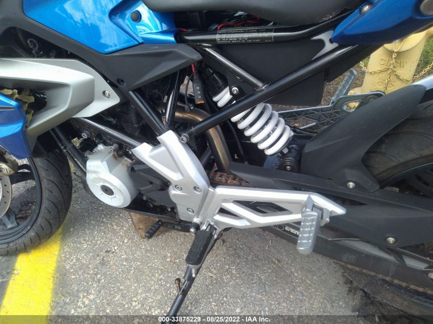 2018 BMW G310 R WB30G1105JR853480