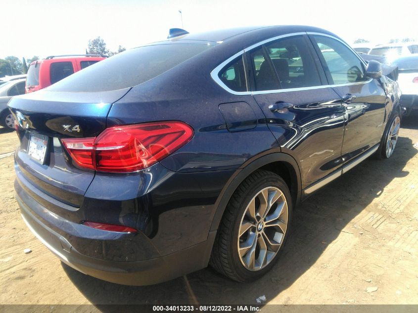 2016 BMW X4 XDRIVE28I 5UXXW3C59G0R19669