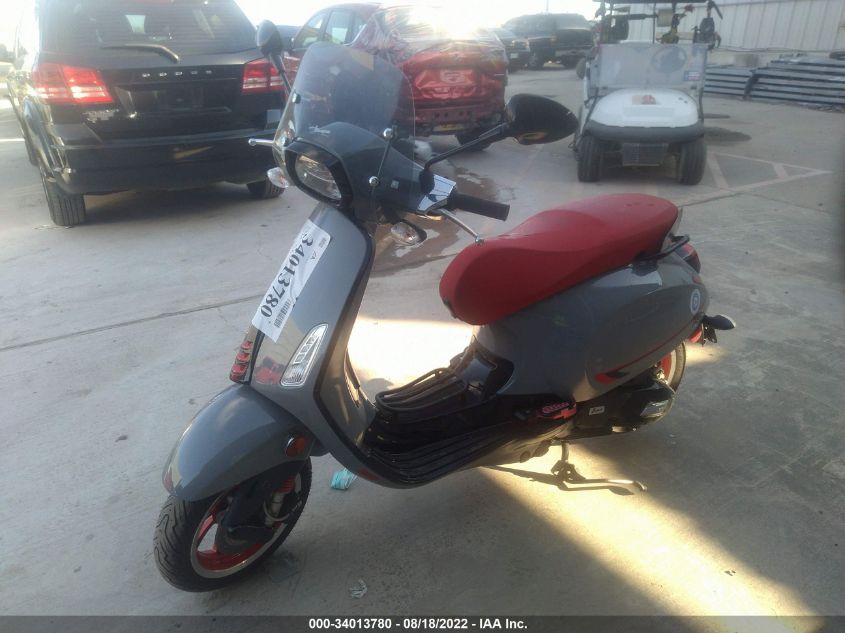 2020 VESPA SPRINT ZAPM818G5L5801188