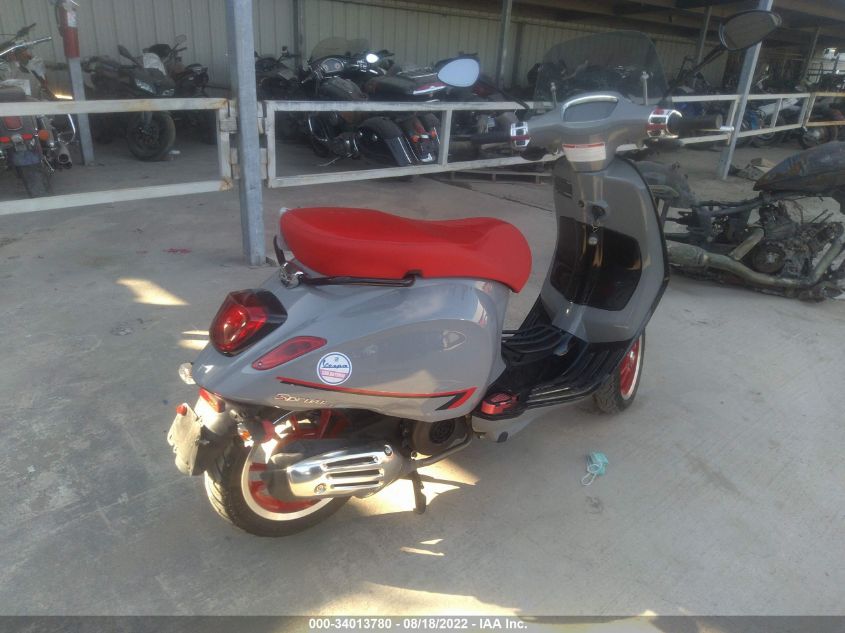 2020 VESPA SPRINT ZAPM818G5L5801188