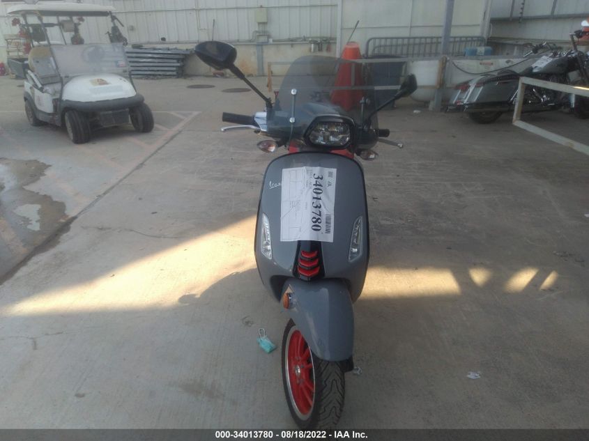 2020 VESPA SPRINT ZAPM818G5L5801188