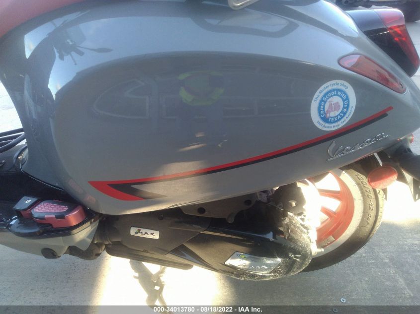 2020 VESPA SPRINT ZAPM818G5L5801188