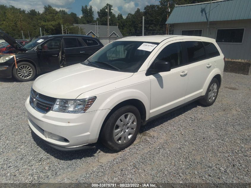 VIN 3C4PDCABXDT722489 2013 DODGE JOURNEY no.2