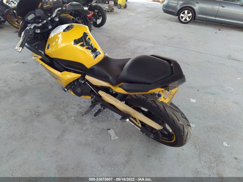 2009 YAMAHA FZ6 R JYARJ18E29A004547
