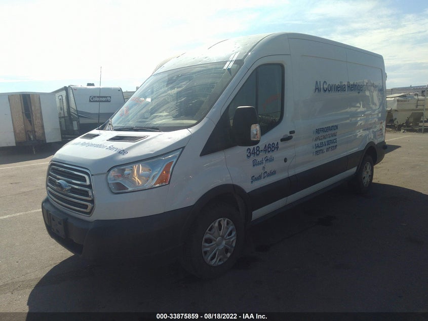 VIN 1FTBW2CG2HKA25123 2017 FORD TRANSIT VAN