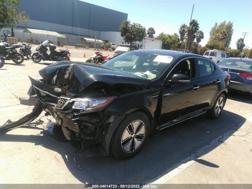2013 KIA OPTIMA HYBRID LX KNAGM4AD7D5061279