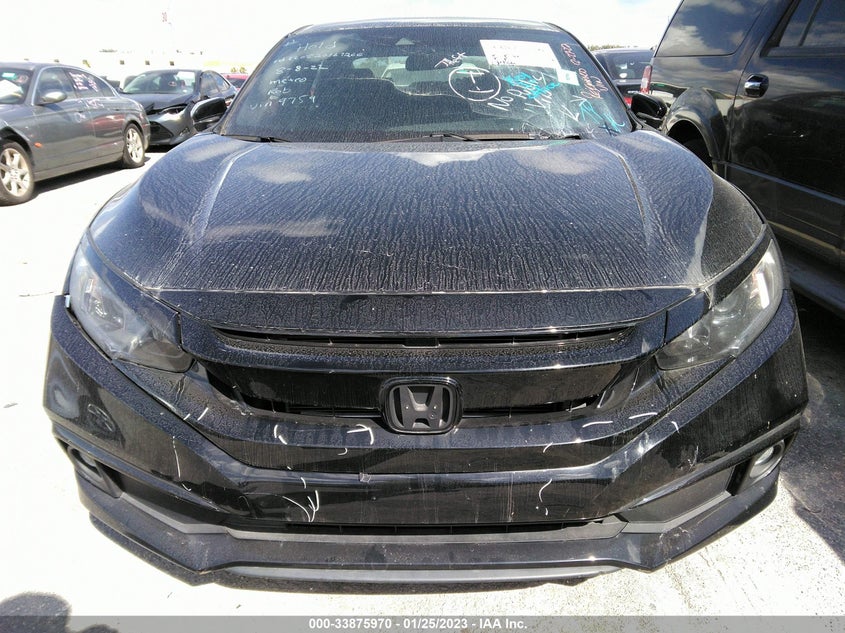 VIN 19XFC2F88LE009759 2020 HONDA CIVIC SEDAN SPORT