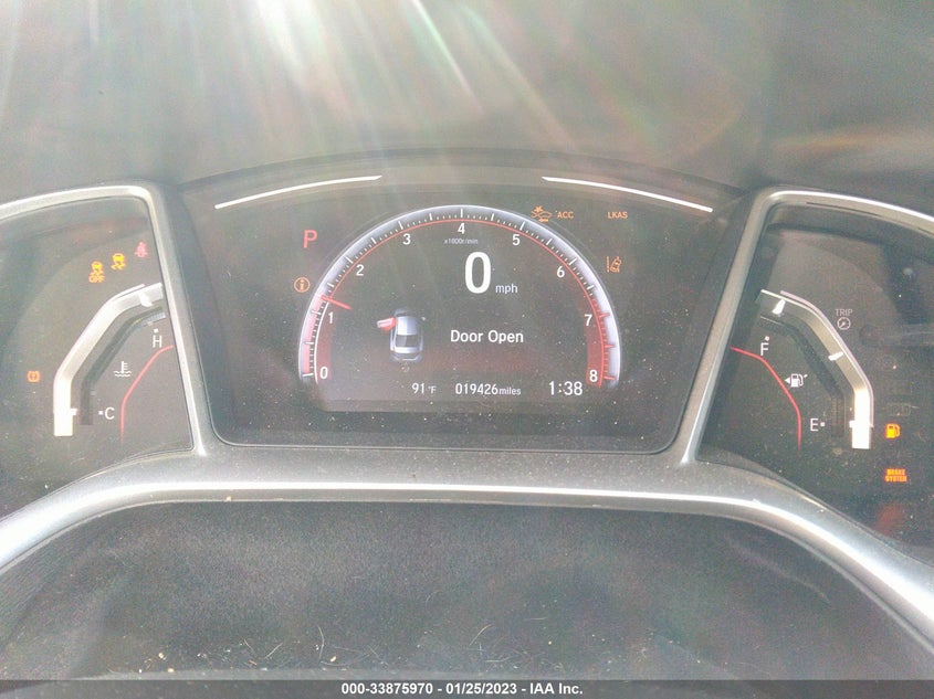 VIN 19XFC2F88LE009759 2020 HONDA CIVIC SEDAN SPORT