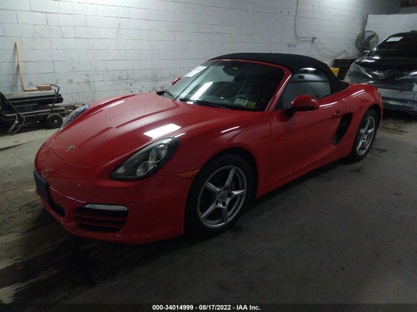 2013 PORSCHE BOXSTER WP0CA2A88DS110203