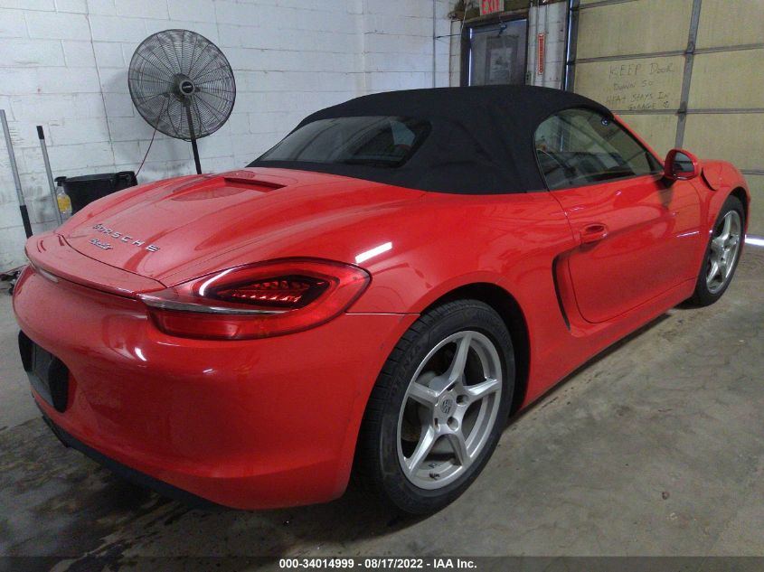 2013 PORSCHE BOXSTER WP0CA2A88DS110203