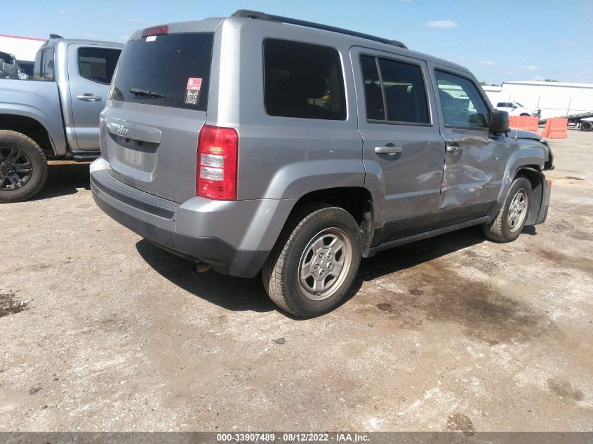 VIN 1C4NJPBA1GD604225 2016 JEEP PATRIOT no.4