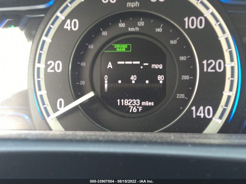 2015 HONDA ACCORD HYBRID 1HGCR6F31FA009012