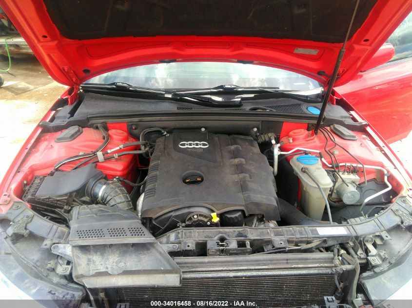 2013 AUDI A4 PREMIUM WAUAFAFLXDN036858
