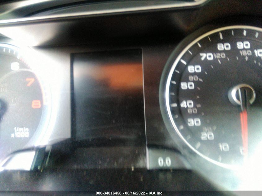 2013 AUDI A4 PREMIUM WAUAFAFLXDN036858