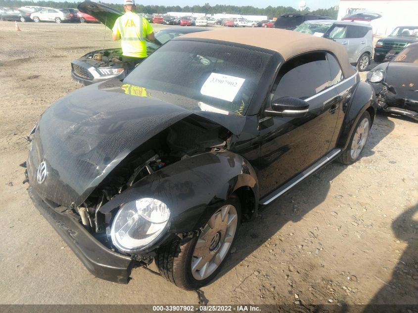 2013 VOLKSWAGEN BEETLE CONVERTIBLE 2.5L W/SOUND/NAV 3VW5P7AT4DM802845