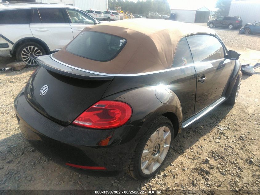 2013 VOLKSWAGEN BEETLE CONVERTIBLE 2.5L W/SOUND/NAV 3VW5P7AT4DM802845