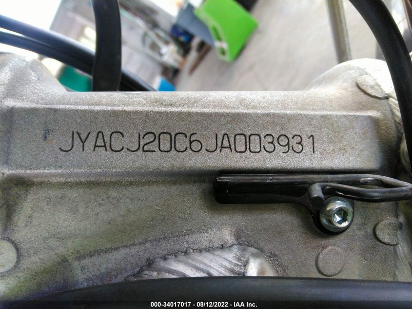 2018 YAMAHA YZ450 FX JYACJ20C6JA003931