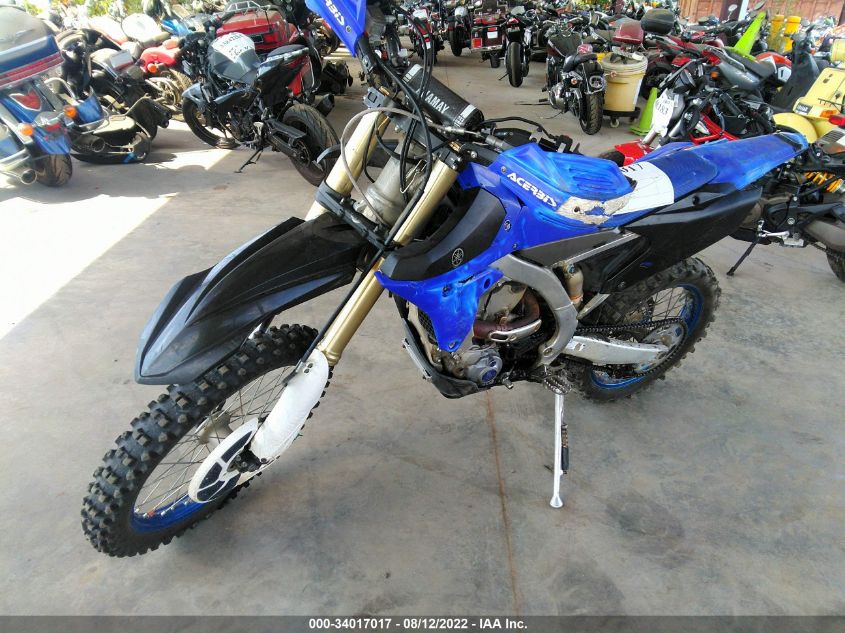 2018 YAMAHA YZ450 FX JYACJ20C6JA003931