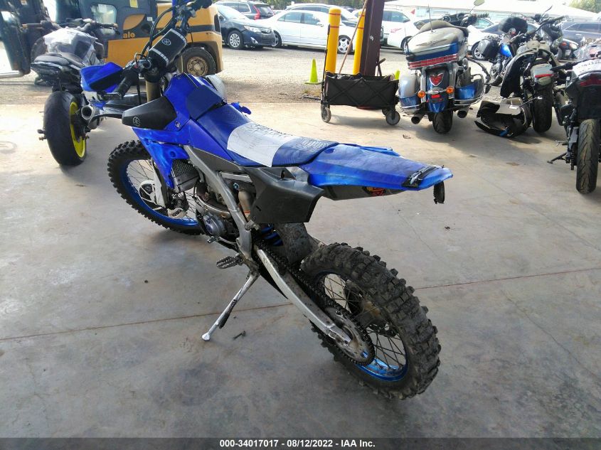 2018 YAMAHA YZ450 FX JYACJ20C6JA003931