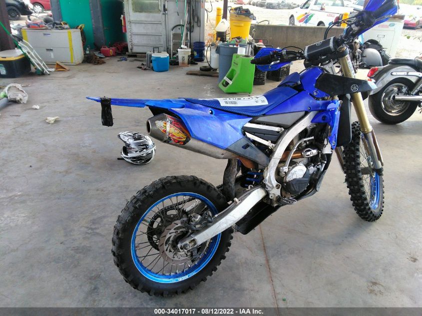 2018 YAMAHA YZ450 FX JYACJ20C6JA003931