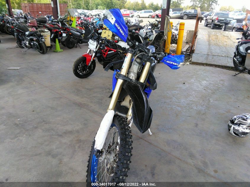 2018 YAMAHA YZ450 FX JYACJ20C6JA003931