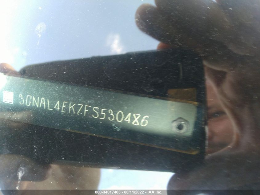 2015 CHEVROLET CAPTIVA SPORT FLEET LTZ 3GNAL4EK7FS530486